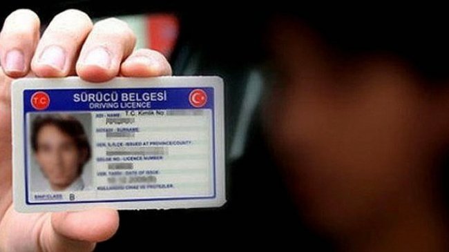 Yeni tip sürücü belgesi