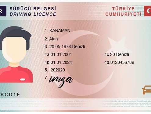 ehliyet için gerekli belgeler