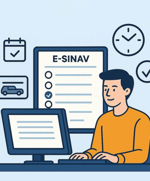 denizli ehliyet e sinav nedir