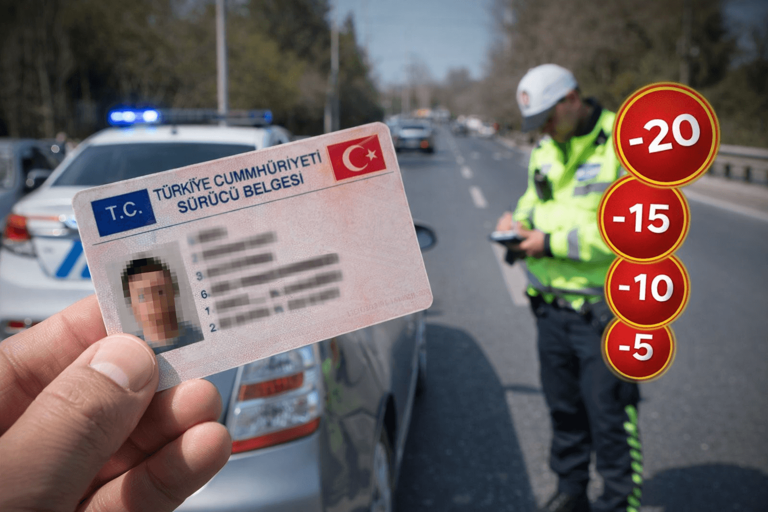 trafik-cezasi-yedikten-sonra-ehliyet-puani-nasil-duser
